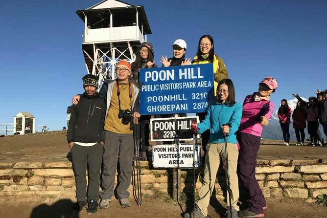 4 Days Poon Hill Trek - The Trek Flow: Ghorepani to Poon Hill to Tadapani to Ghandruk