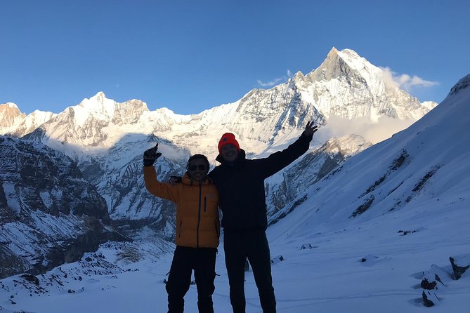 Annapurna base camp trek 5 Days - Machhapuchare and Annapurna Morning Views, Plus a Solid Trek Day