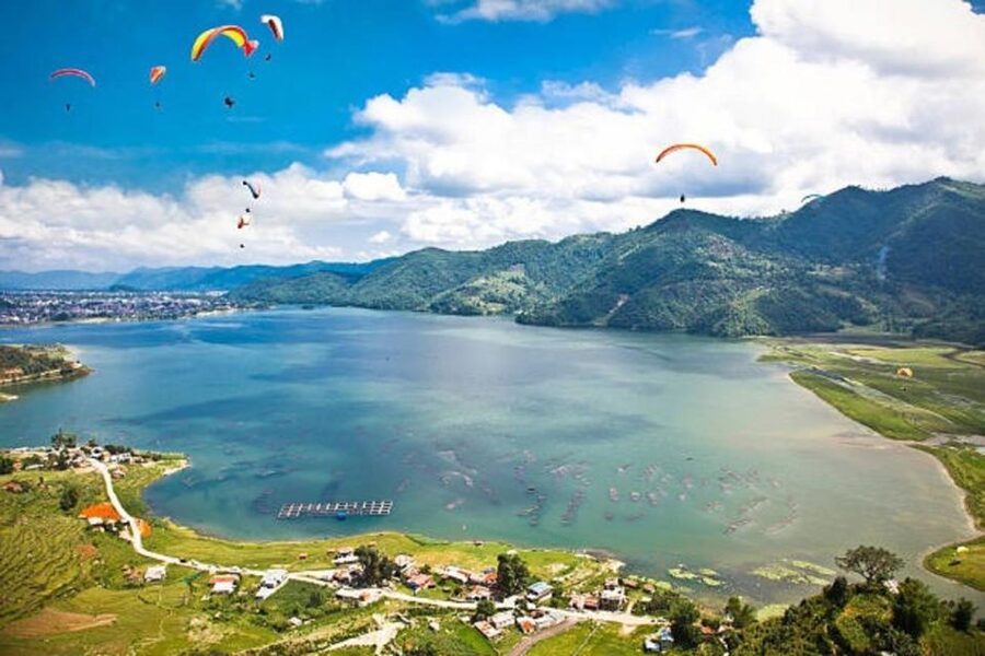 Essence of Nepal: 4-Day Tour Kathmandu, Nagarkot & Pokhara - Day 3: Scenic mountain flight to Pokhara and lakeside pacing