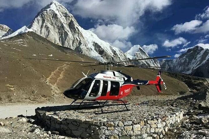 Everest Base Camp Helicopter Tour Stop at Hotel Everest View. - The Return Flight to Kathmandu and How Fuel Changes the Route