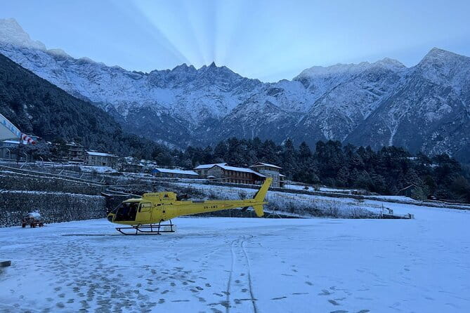 Everest Base Camp helicopter tour with landing - Why an Everest Base Camp Landing Changes the Day