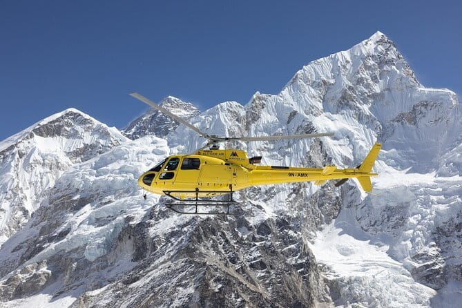 Everest Base Camp helicopter tour with landing - Kala Patthar and Base Camp Views From Above