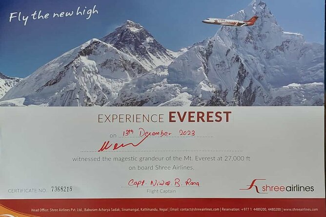Everest Flight , Mountain Flight in Nepal , Everest Experience - The 50-minute flight over the Himalaya, piece by piece