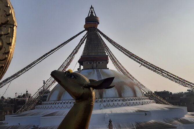 Explore Kathmandu in 2 Days: UNESCO Sites & Nagarkot Sunrise Tour - Thanka art school plus singing bowls: a hands-on break from stone and stairways