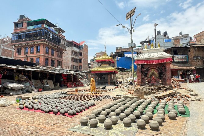 Kathmandu: 7 UNESCO World Heritage Private Day Tour with Lunch. - Boudhanath Stupa: a massive white dome that pulls your attention