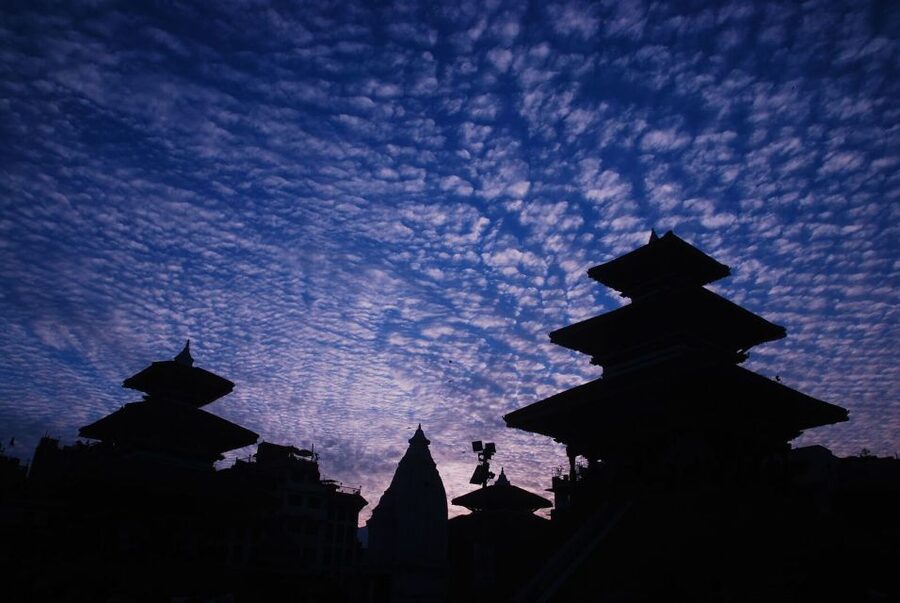 Kathmandu at Sunset: Explore the City on Rickshaw - Asan Market at Night: Spices, Vegetables, and Real City Life