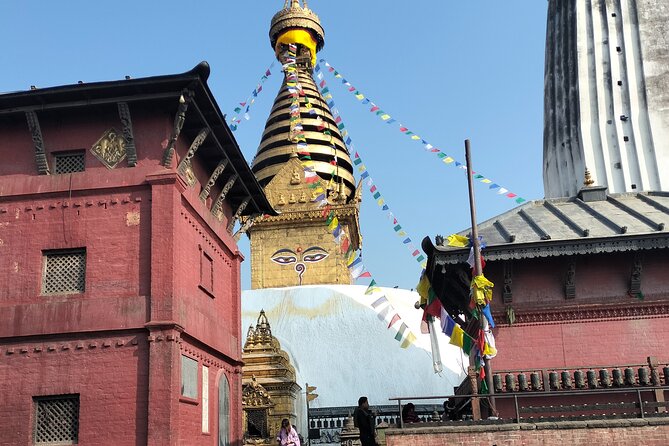 Kathmandu City Tour - Private UNESCO World Heritage Sites Tour - Stop 1: Swayambhunath Mahachaitya, Where Hindu and Buddhist Beliefs Meet