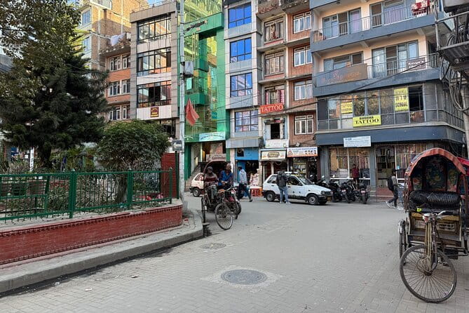 Kathmandu Food & Drink and Shopping Rickshaw Tour - Asan and Jyatha: quicker stops, market momentum, tea and spice chances