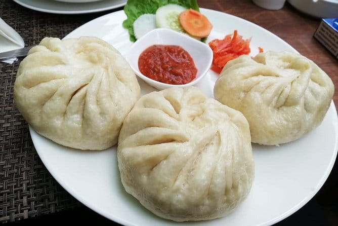 Kathmandu Food & Drink and Shopping Rickshaw Tour - Chhetrapati for the long finish: the meal that leaves you full