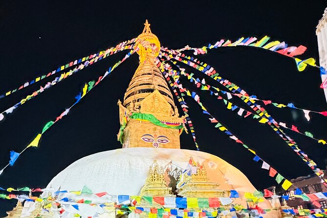 Kathmandu: Full Day Private Top 4 UNESCO Heritage Tour W/Lunch. - Boudhanath Stupa: a major Buddhist landmark in one hour