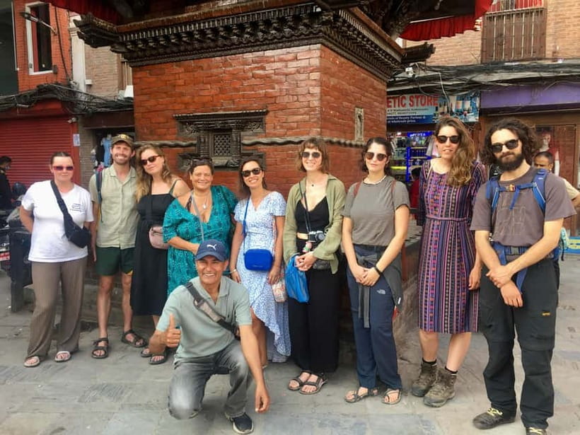 Kathmandu: Guided Walking Tour with Monkey Temple - Quiet courtyards and neighborhood stupas in the early walking stretch