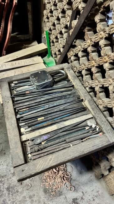 Kathmandu: Wood Carving Workshop with Local Artisan (Thamel) - The design part: lotus, mandalas, and mythical motifs with meaning