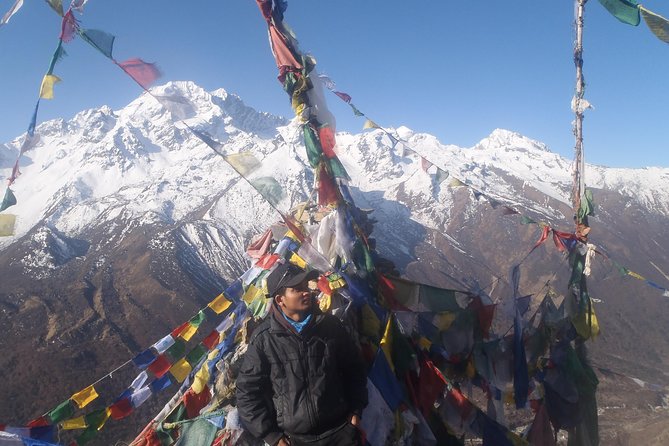 Langtang Valley Trek - Day 3 to Langtang Village (3430 m): Forest, Riverbanks, and Mount Langtang Lirung Moments