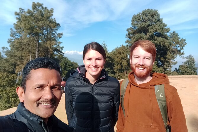 Mt Everest view from Nagarkot -hiking to Changu UNESCO site - The guide matters: what stood out with Shekhar and Sagar