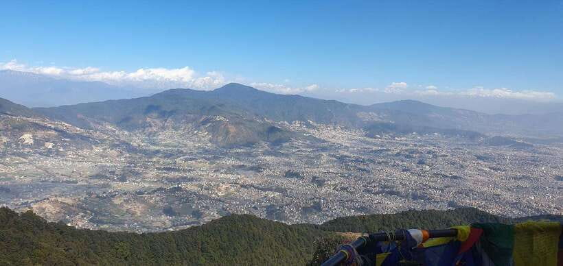 Nagarjun Jamacho Day Hike – Stunning Valley Himalayan Views - The descent through villages and monasteries