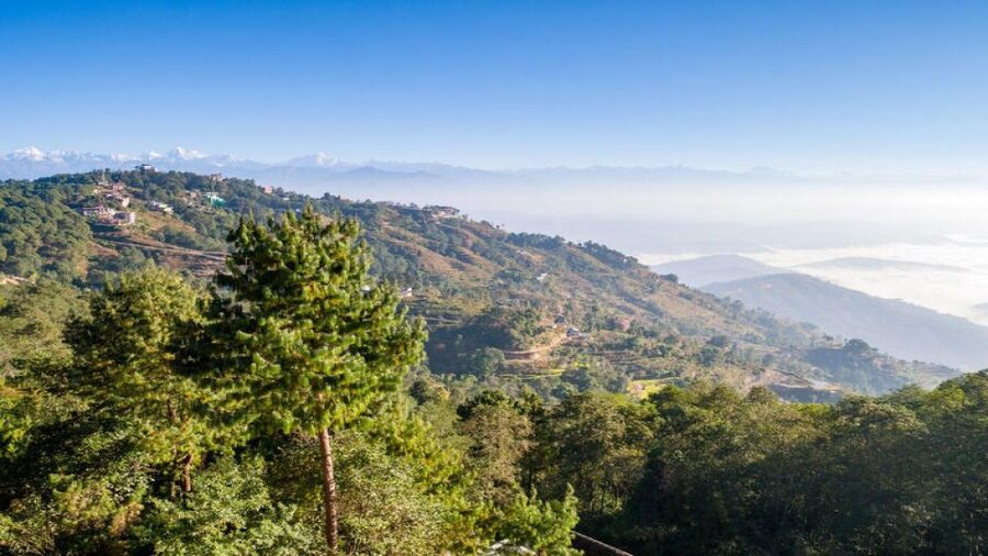 Panoramic Day Hike from Nagarkot to Changunarayan with Lunch - The middle of the hike: Telkot, Lamagau, Gairigau, and Mulakot