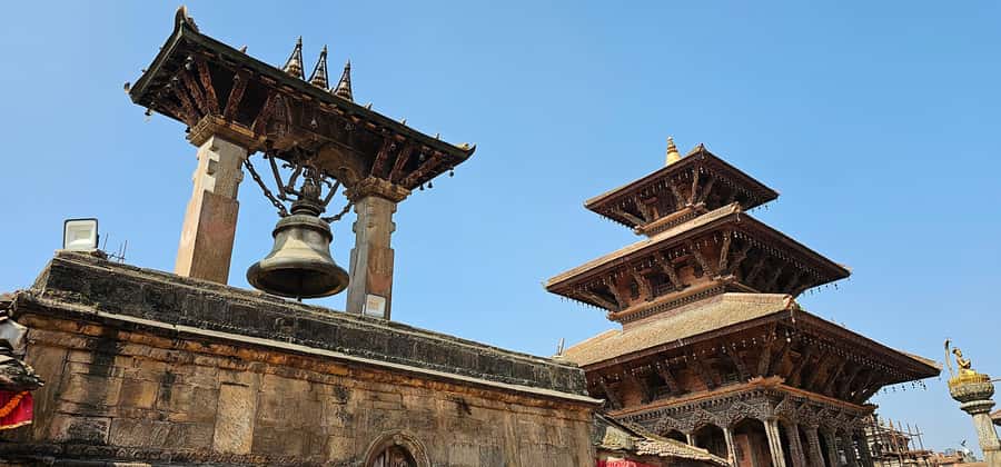 Patan and Bhaktapur City Full Day Tour - Golden Temple (Hiranyavarna Mahabihar): Newari Metalwork at Eye Level