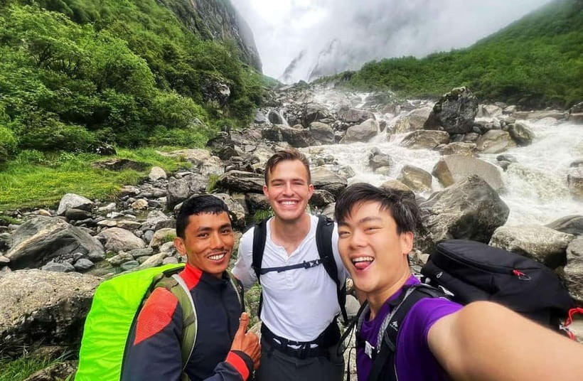 Pkr/Kathmandu: 5-Day Annapurna Base Camp & Hot spring Trek - Sinuwa to Deurali, through Himalaya: waterfalls, tea houses, and altitude rhythm