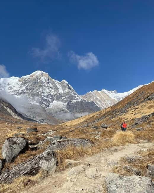 Pkr/Kathmandu: 5-Day Annapurna Base Camp & Hot spring Trek - Deurali to Annapurna Base Camp at 4130 m, via Machhapuchare Base Camp