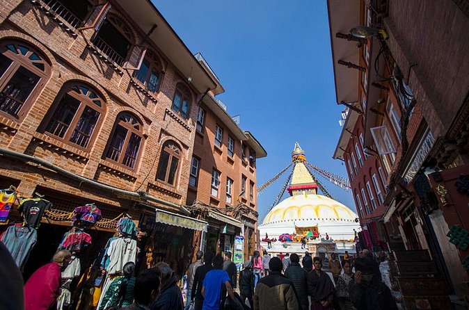 Temples and Stupas Tour in Kathmandu Valley - Stop 3, Boudhanath Stupa and the shared respect of Hindus